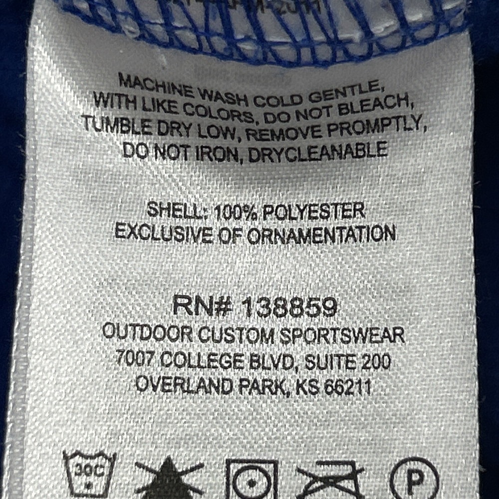 United States Air Force Jacket Women's L Blue Columbia Full Zip Fleece Military‎ - Picture 5 of 10